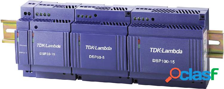 TDK-Lambda DSP60-15 Alimentatore per guida DIN 15 V/DC 4 A