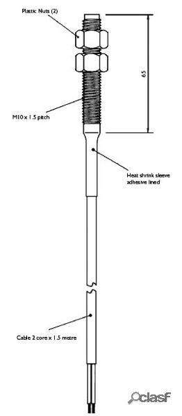 TE Connectivity Sensor PS801 Contatto reed 1 NA 100 V/DC,