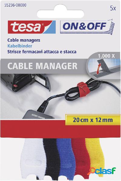 TESA On & Off 55236-00-00 Fascette a strappo per raggruppare