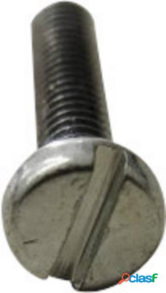 TOOLCRAFT 104039 Viti cilindriche M3 35 mm Taglio DIN 84
