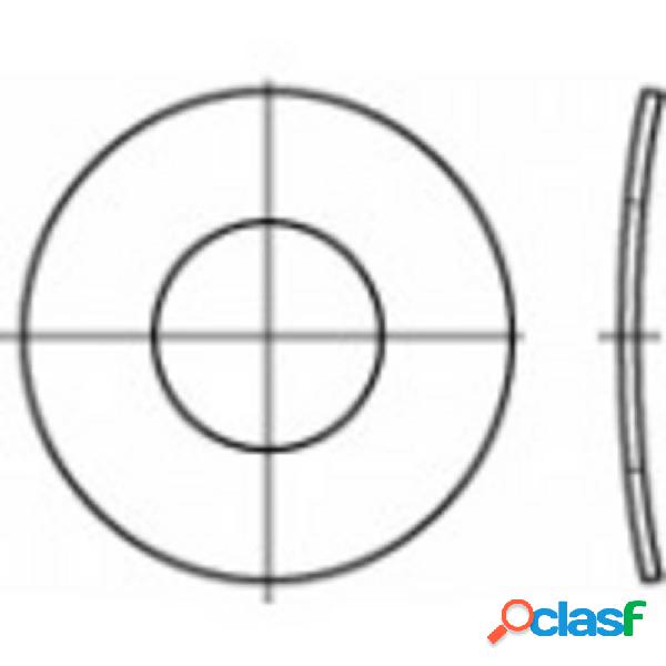 TOOLCRAFT 105919 Rondelle elastiche Diam int: 7.4 mm DIN 137