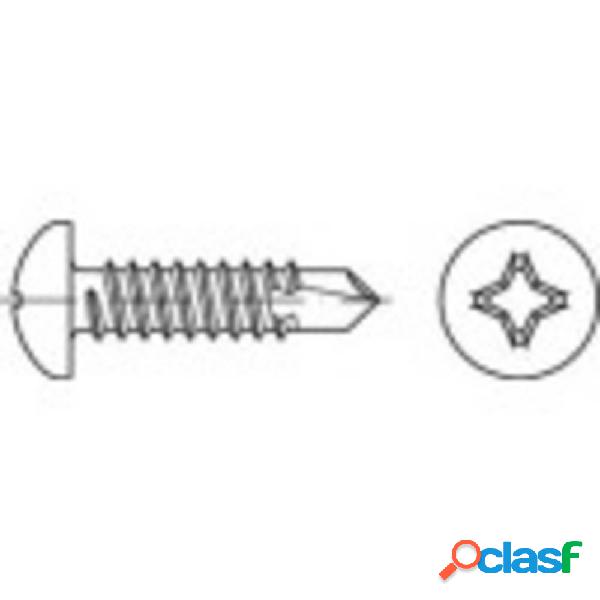 TOOLCRAFT 141458 Viti autoforanti 5.5 mm 25 mm A croce