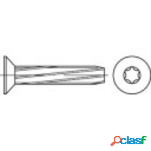 TOOLCRAFT 141886 Viti autofilettanti M6 45 mm Impronta T DIN