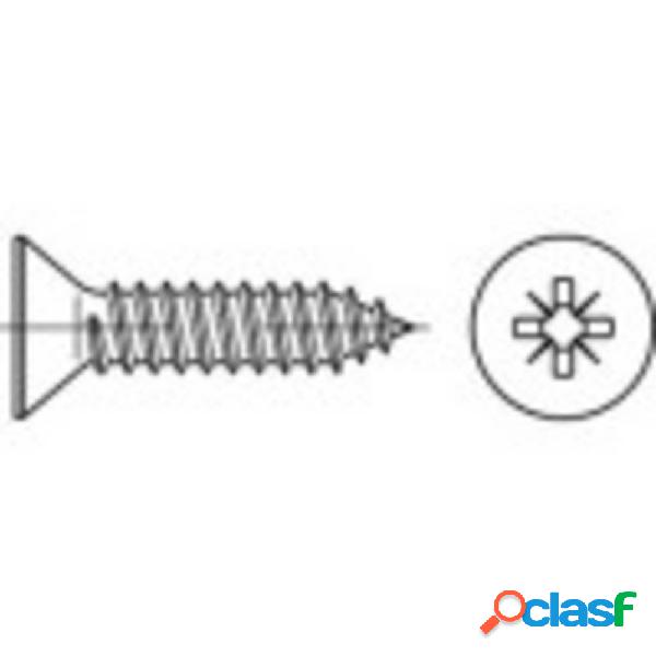 TOOLCRAFT 147683 TELESTEP® Viti a testa svasata per lamiera