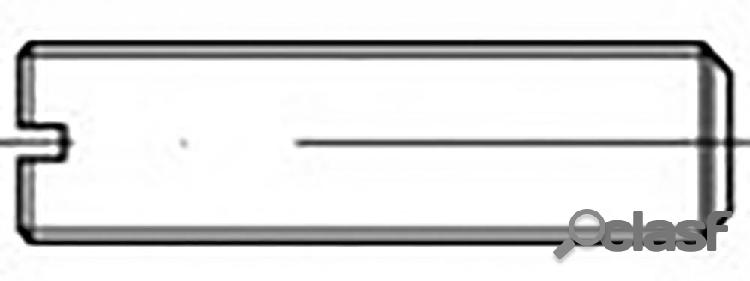TOOLCRAFT TO-6855348 Perno filettato M3 3 mm Acciaio 1000