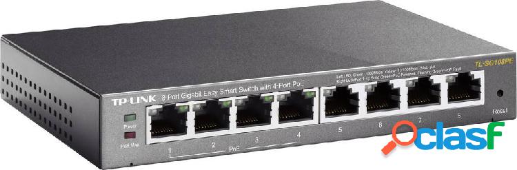 TP-LINK TL-SG108PE Switch di rete 8 Porte 1 GBit/s Funzione