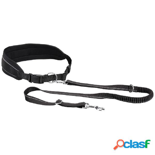 TRIXIE Cintura da Jogging per Cane Taglia M Nero 12767