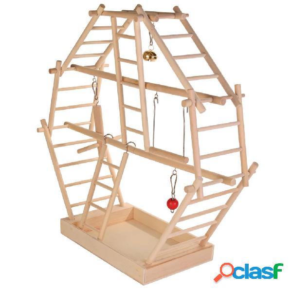 TRIXIE Parco Giochi Uccelli 44x44x16 cm Legno 5659