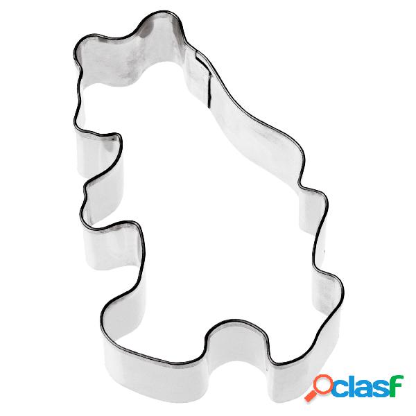 Tagliapasta Orso Acciaio, Dimensioni 5,70x8,80x h 3,00 cm