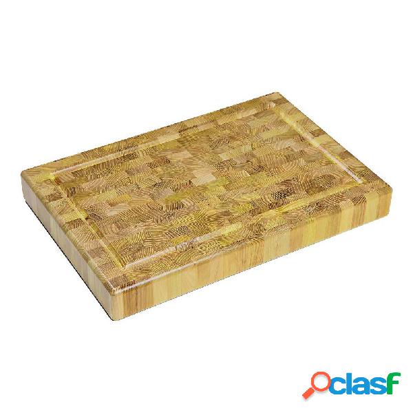 Tagliere in legno massello professionale 70x30xh7 cm con