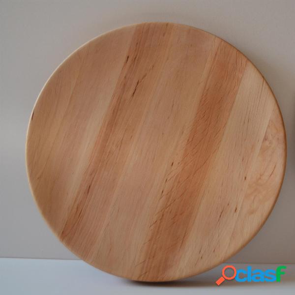 Tagliere per polenta in legno di ontano leggermente scavato