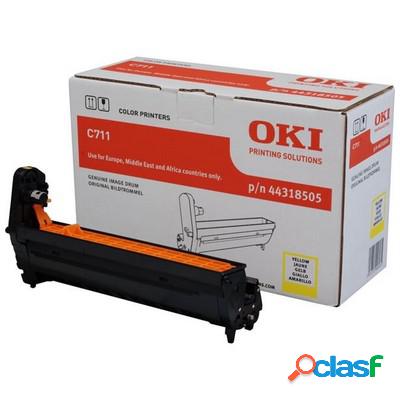 Tamburo Oki 44318505 originale GIALLO