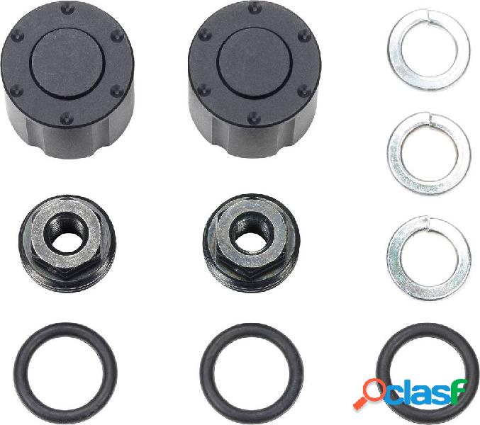 Tamiya 56557 Radnaben-Set Hinterachse 1:14 Hubcap 2 pz.