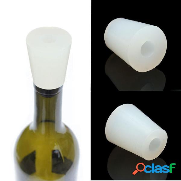 Tappo in silicone con foro per tappo valvola airlock