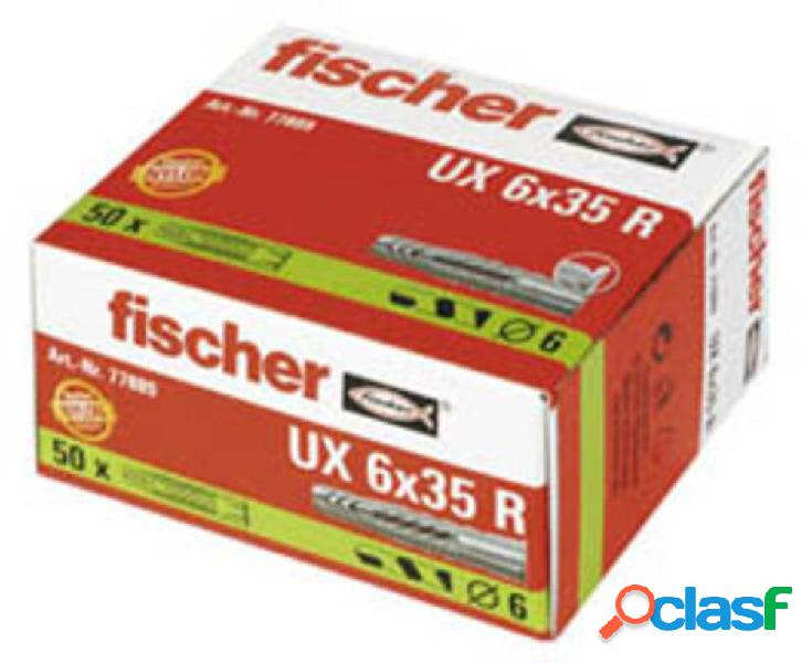 Tassello universale Fischer UX 6 x 35 R 35 mm 6 mm 77889 50