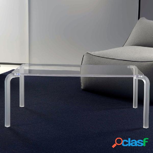Tavolino rettangolare basso 83x50xh33 cm FINNY 6 - in