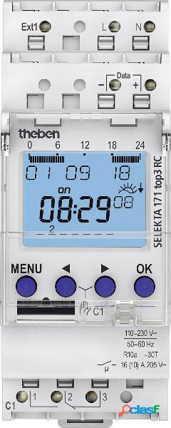 Theben SELEKTA 171 top3 RC Timer per guida DIN 230 V/AC