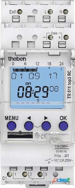 Theben TR 611 top3 RC Timer per guida DIN 230 V/AC