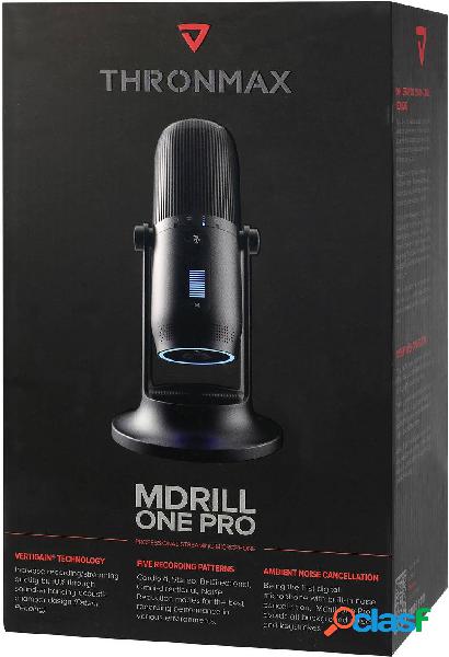 Thronmax M2P-B verticale Microfono USB da studio Tipo di