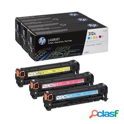 Toner Hp CF440AM 312A (Conf. da 3 pz.) originale COLORE