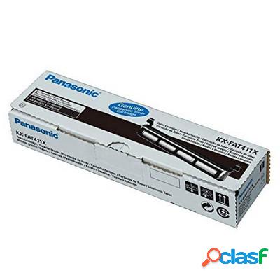 Toner Panasonic KX-FAT411X originale NERO