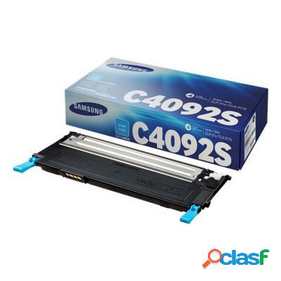 Toner Samsung SU005A CLT-C409S originale CIANO