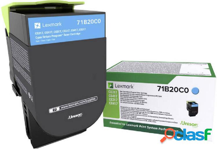Toner return program Lexmark CS317 CS417 CS517 CX317 CX417