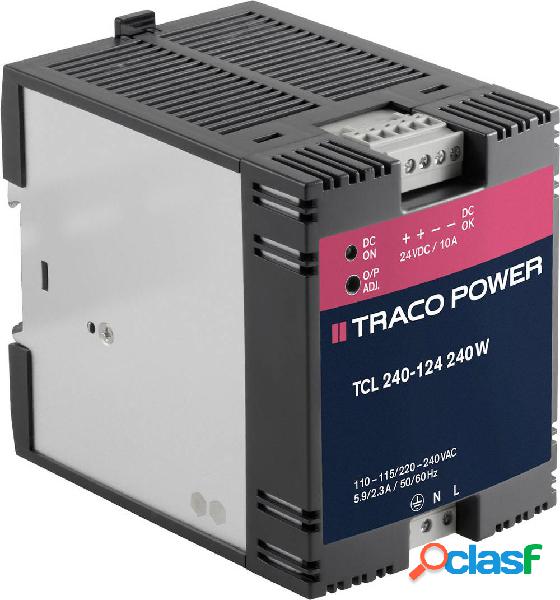 TracoPower TCL 240-124 Alimentatore per guida DIN 24 V/DC 10