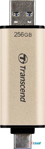 Transcend JetFlash 930C Chiavetta USB 256 GB Oro