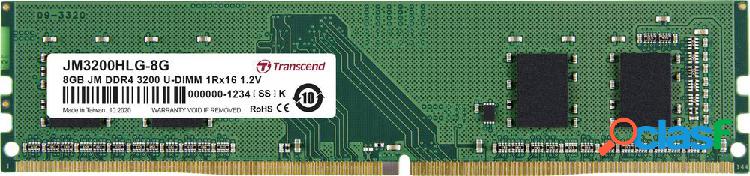 Transcend Modulo di memoria PC JetRam JM3200HLG-8G 8 GB 1 x