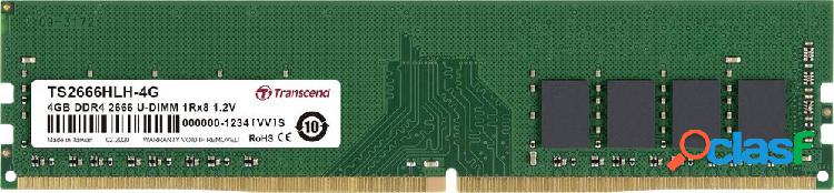 Transcend Modulo di memoria PC TS2666HLH-4G 4 GB 1 x 4 GB