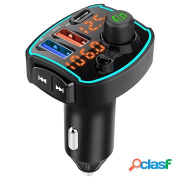 Trasmettitore Bluetooth FM e caricabatteria veloce da auto