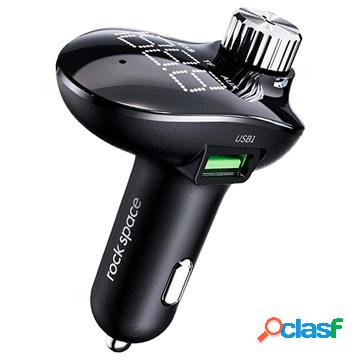 Trasmettitore FM Bluetooth / Caricabatteria da Auto 2xUSB