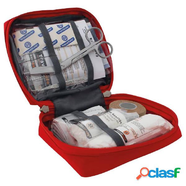 Travelsafe Kit di Pronto Soccorso 23 pz Globe Basic Rosso