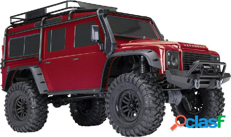 Traxxas Landrover Defender Rosso Brushed Automodello