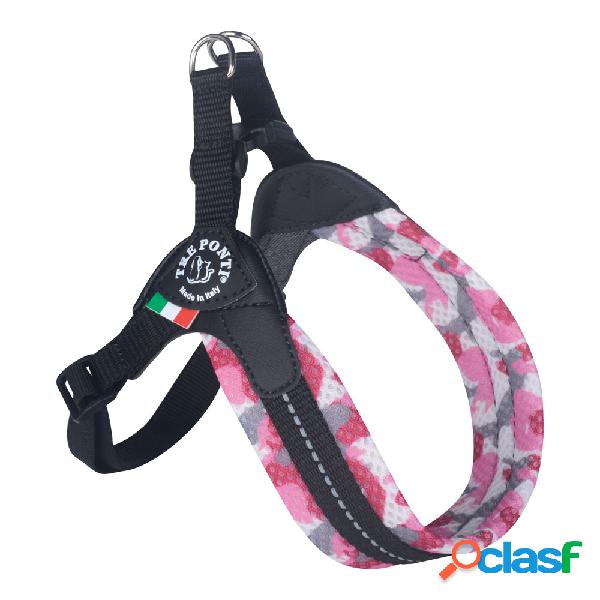 Tre Ponti Easy Feat Pettorina Rete Tg. 1 Mimetico Rosa