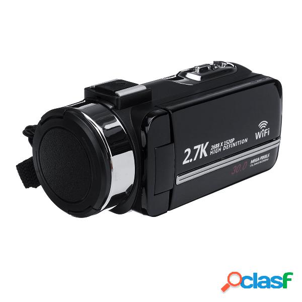 UHD 2.7K 1080P 30MP Zoom 16X Touch screen da 3 pollici LCD