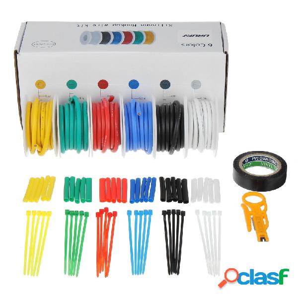 URUAV 15m 12AWG flessibile Silicone filo elettrico isolato