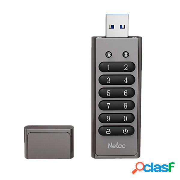 Unità USB sicura Netac US3, 32GB USB crittografata Flash