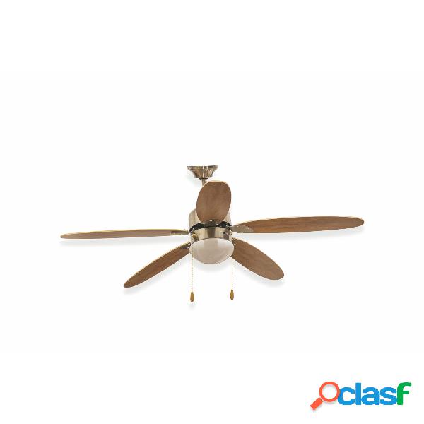 VENTILATORE A SOFFITTO 130CM C-5 PALE LUCE in Legno -
