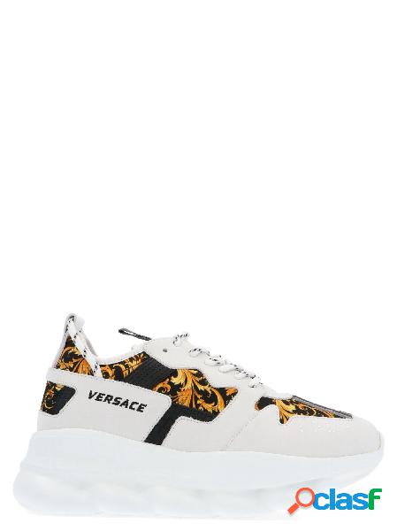 VERSACE SNEAKERS DONNA DST030GDT21DBN9 POLIAMMIDE BIANCO