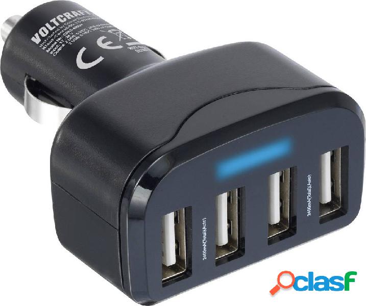 VOLTCRAFT CPAS-4800/4 CPAS-4800/4 Caricatore USB Automobile,