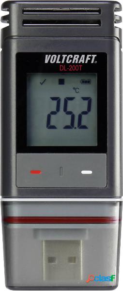 VOLTCRAFT DL-200T Data logger temperatura Misura: