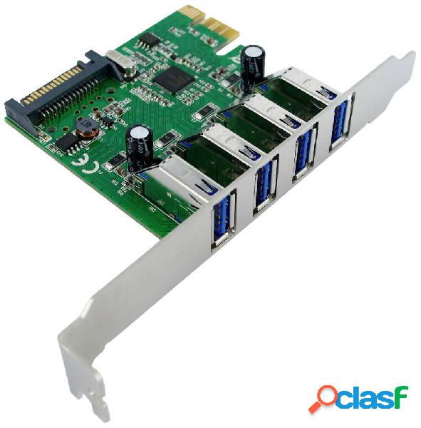 Value 15.99.2115 Scheda controller USB 3.0 USB 3.0 PCIe