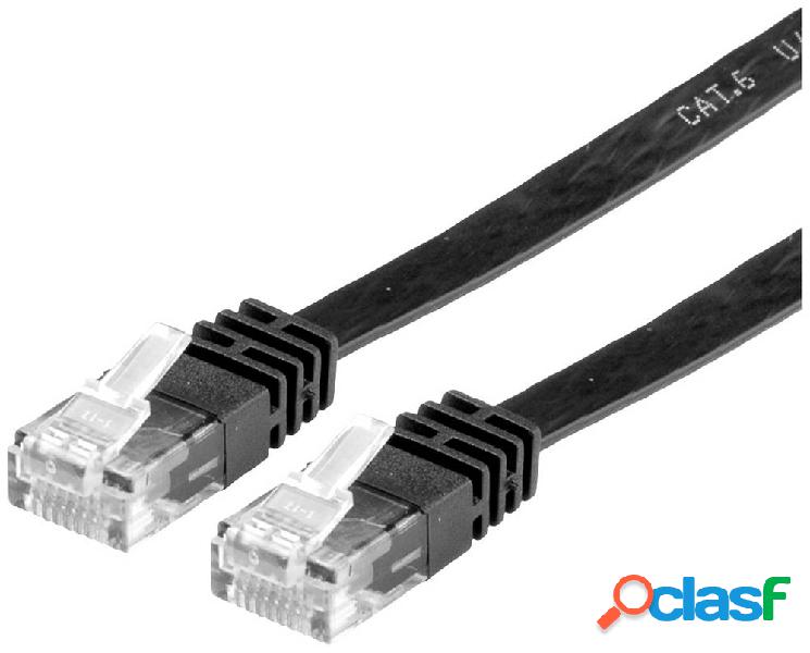 Value 21.99.0965 RJ45 Cavo di rete, cavo patch CAT 6 U/UTP