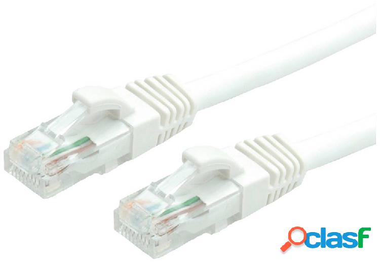 Value 21.99.1086 RJ45 Cavo di rete, cavo patch CAT 6 U/UTP