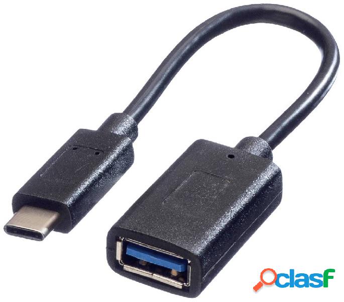 Value Cavo USB USB 3.2 Gen1 (USB 3.0) Spina USB-C™, Presa