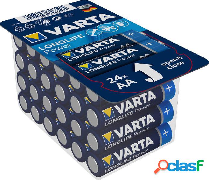 Varta LONGLIFE Power AA Big Box 24 Batteria Stilo (AA)