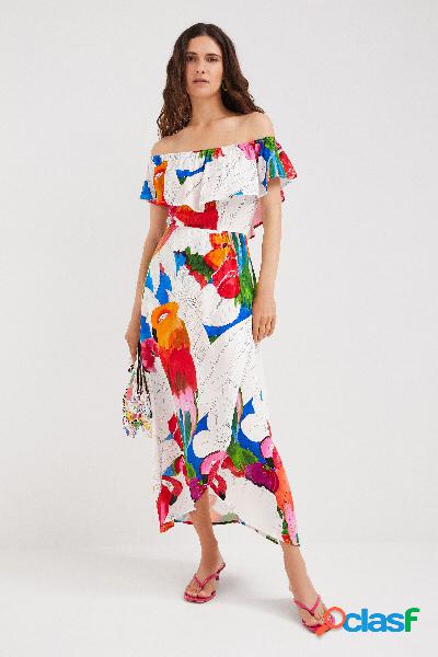 Vestito boho tropicale