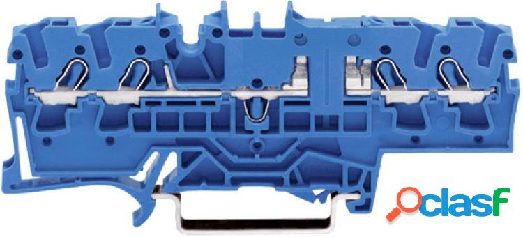 WAGO 2002-1804 Morsetto passante 5.20 mm A molla